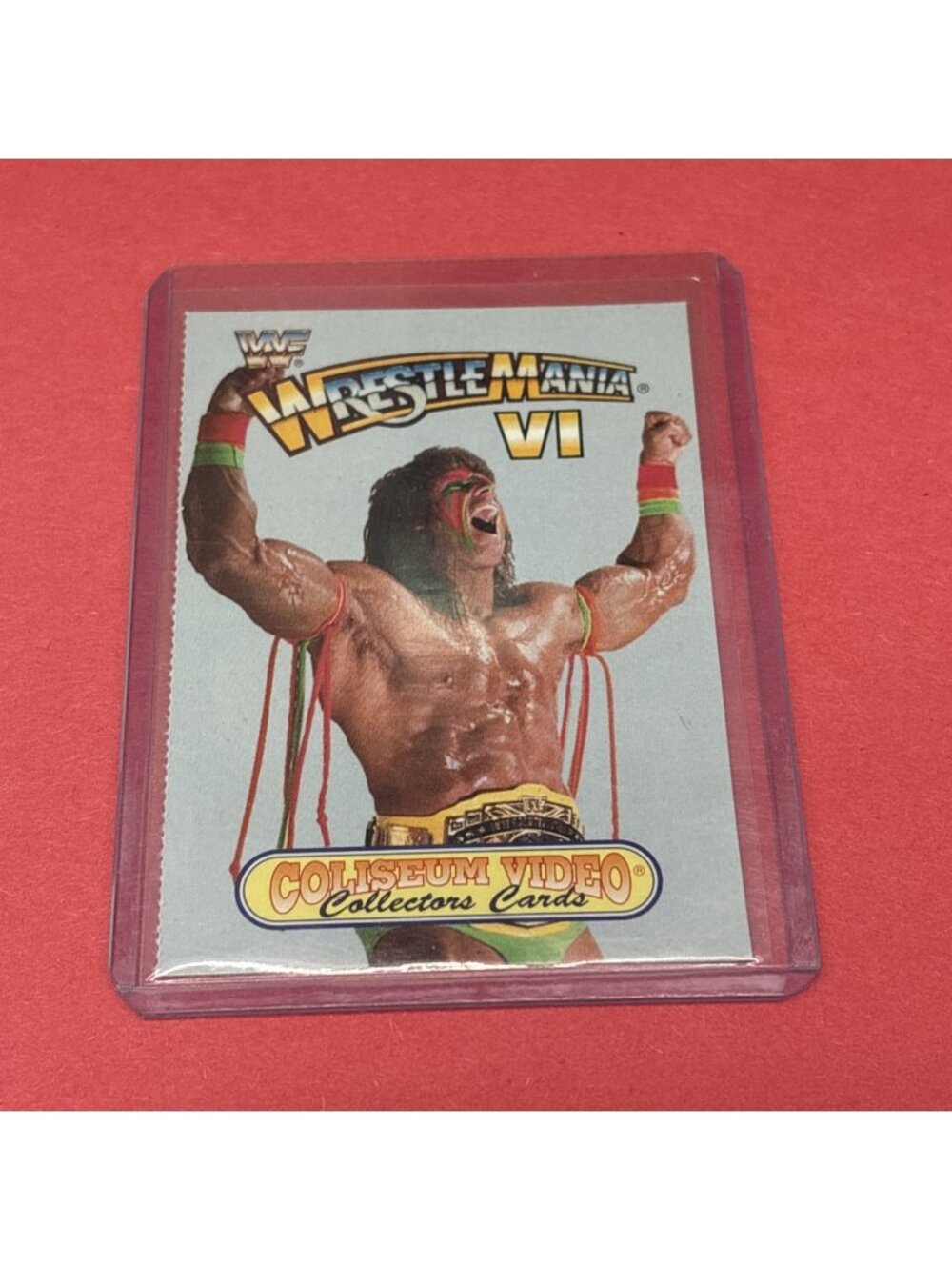 WWF / WWE WRESTLING ULTIMATE ULTIMATE WARRIOR Trading Card
